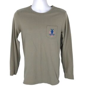 Dutch Brothers Coffee Men's Long Sleeve Pocket Tee Size Small
